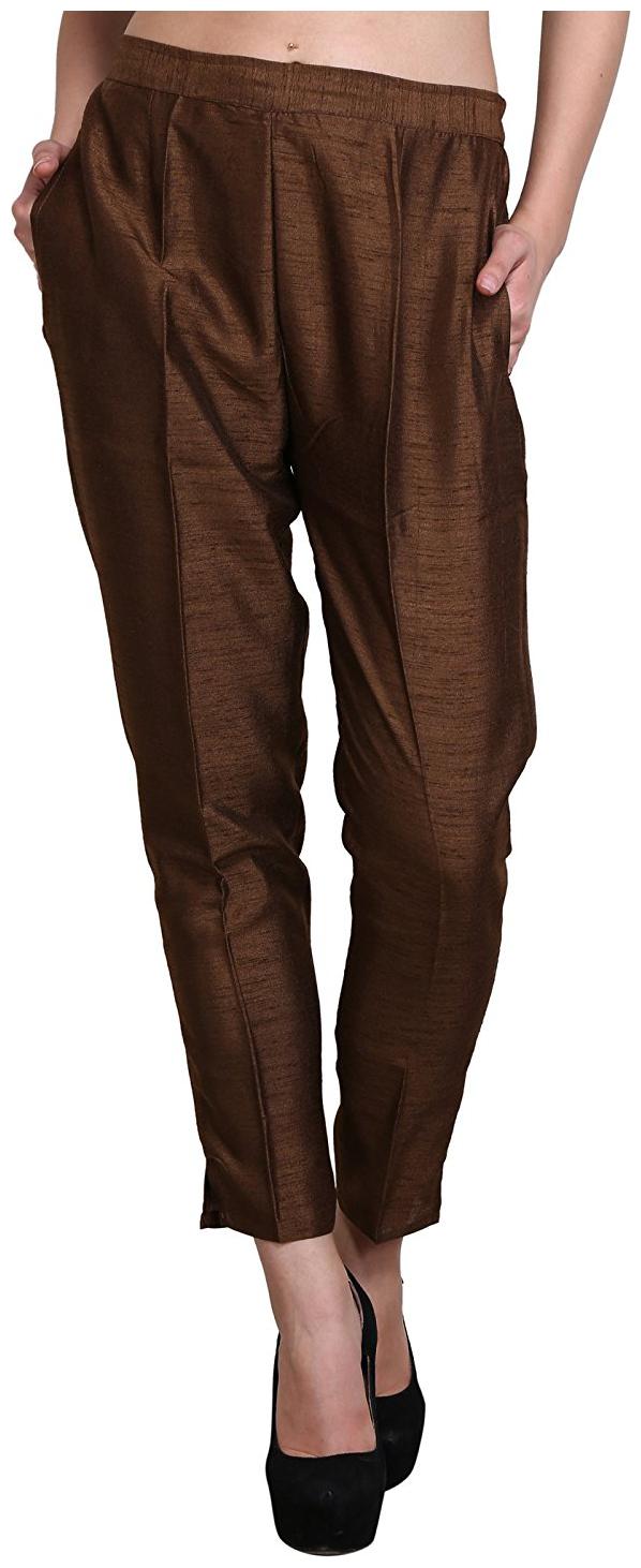 

Shararat Women Brown Regular fit Regular trousers
