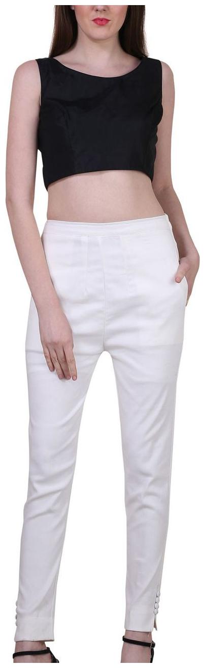 

SHARARAT NIGHTS Women Grey Slim fit Cigarette pants