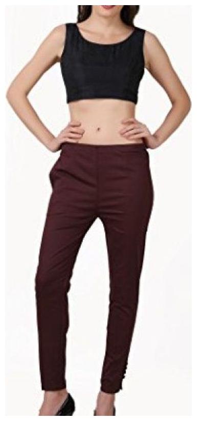 

SHARARAT NIGHTS Women Brown Slim fit Regular trousers