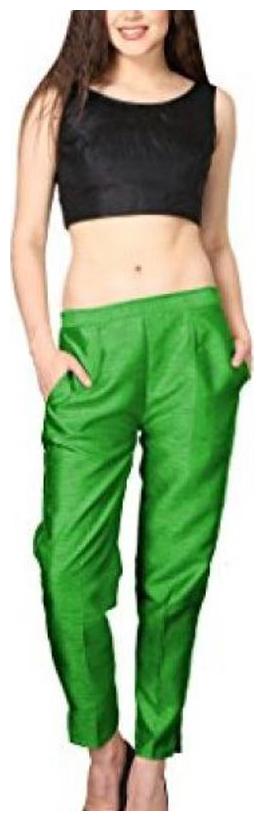 

SHARARAT NIGHTS Women Green Slim fit Regular trousers