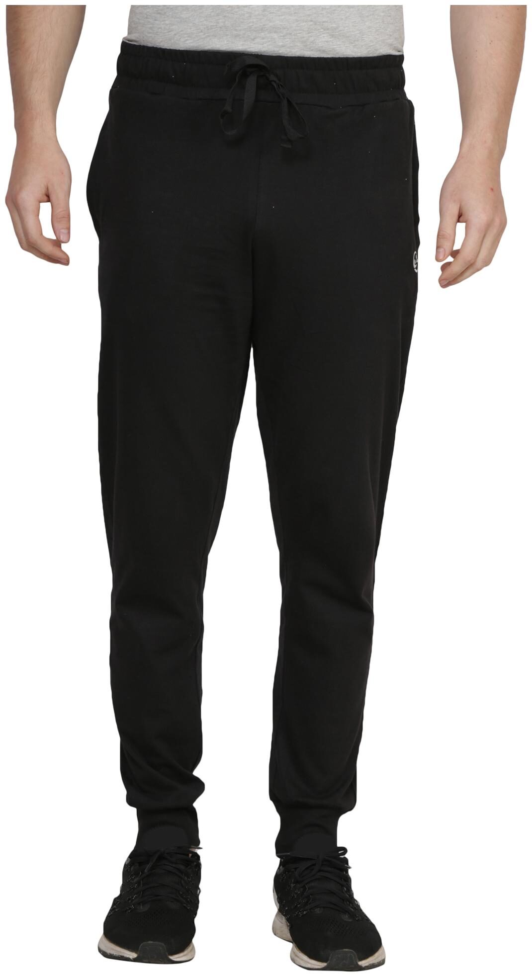 

Shellocks Men Black Solid Regular fit Track pants