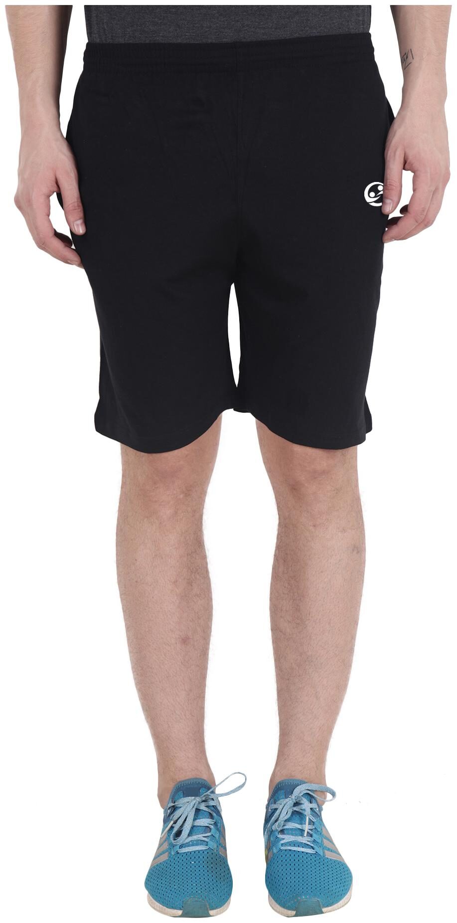 

Shellocks Men Black Regular Fit Regular Shorts