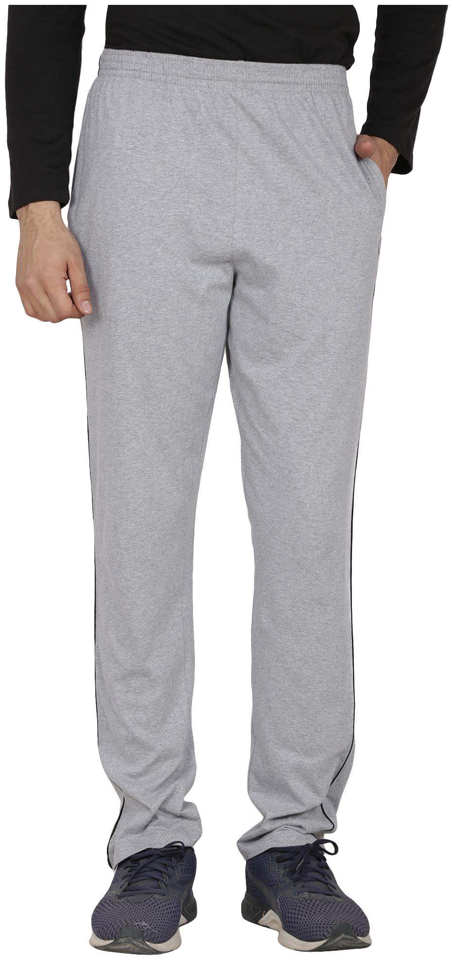 

Shellocks Men Grey Solid Regular fit Track pants