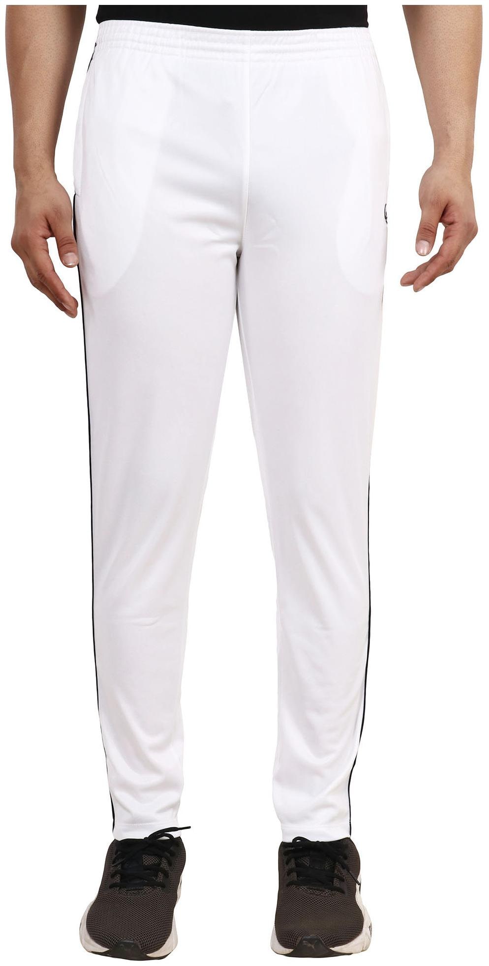 

Shellocks Men White Solid Regular fit Track pants