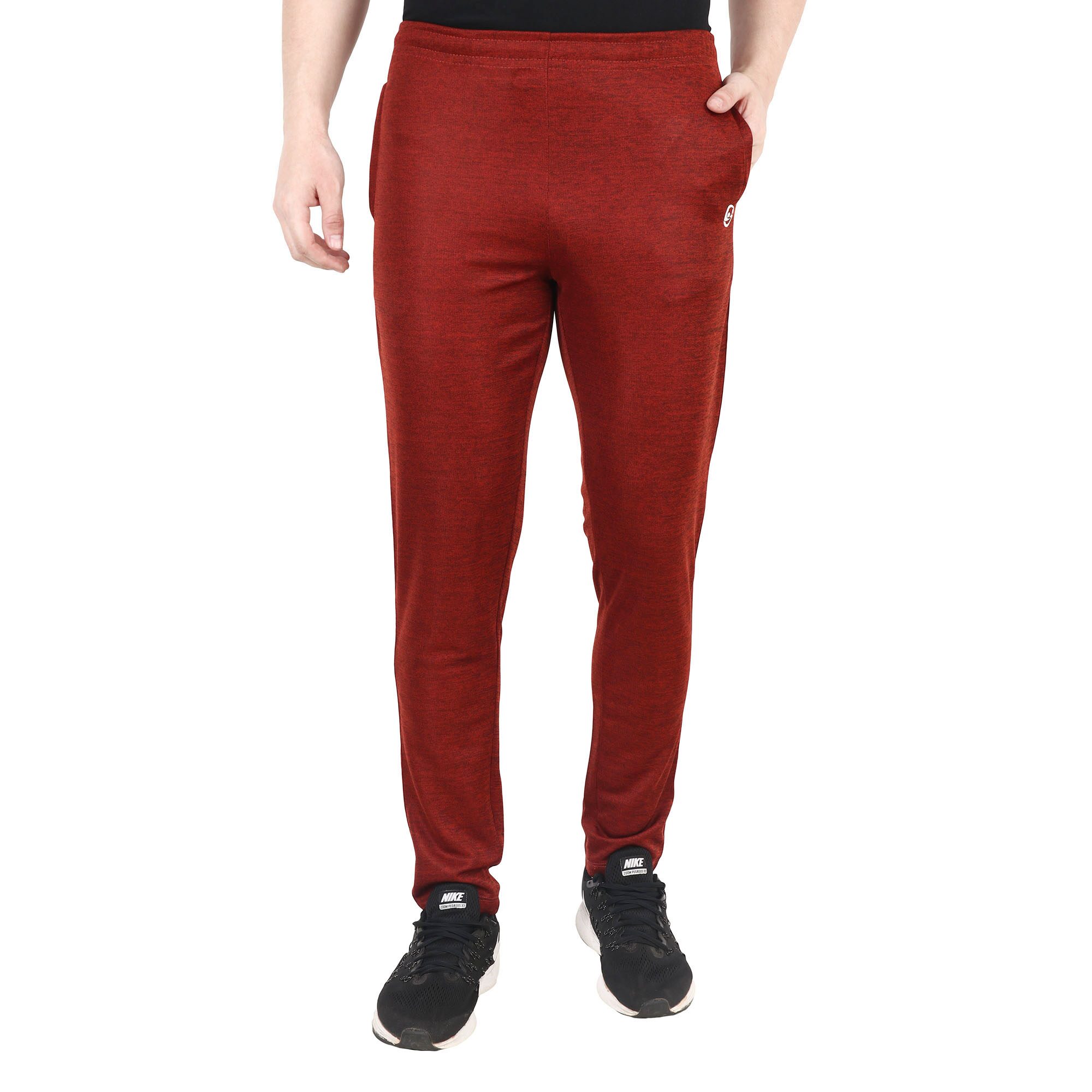 

Shellocks Men Maroon Solid Regular fit Track pants