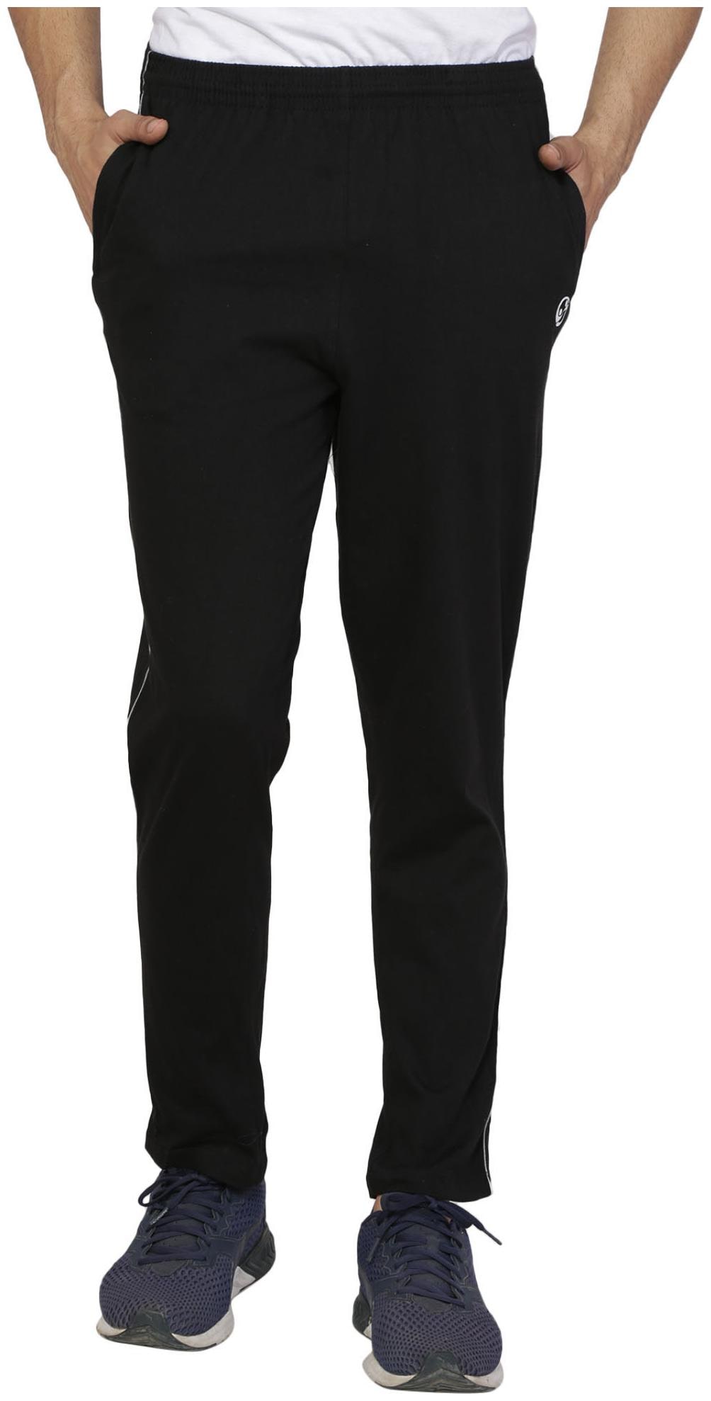 

Shellocks Men Black Solid Regular fit Track pants