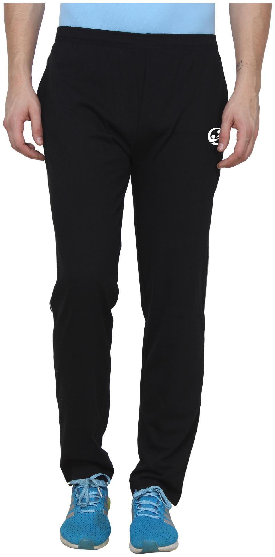

Shellocks Men Black Solid Regular fit Track pants