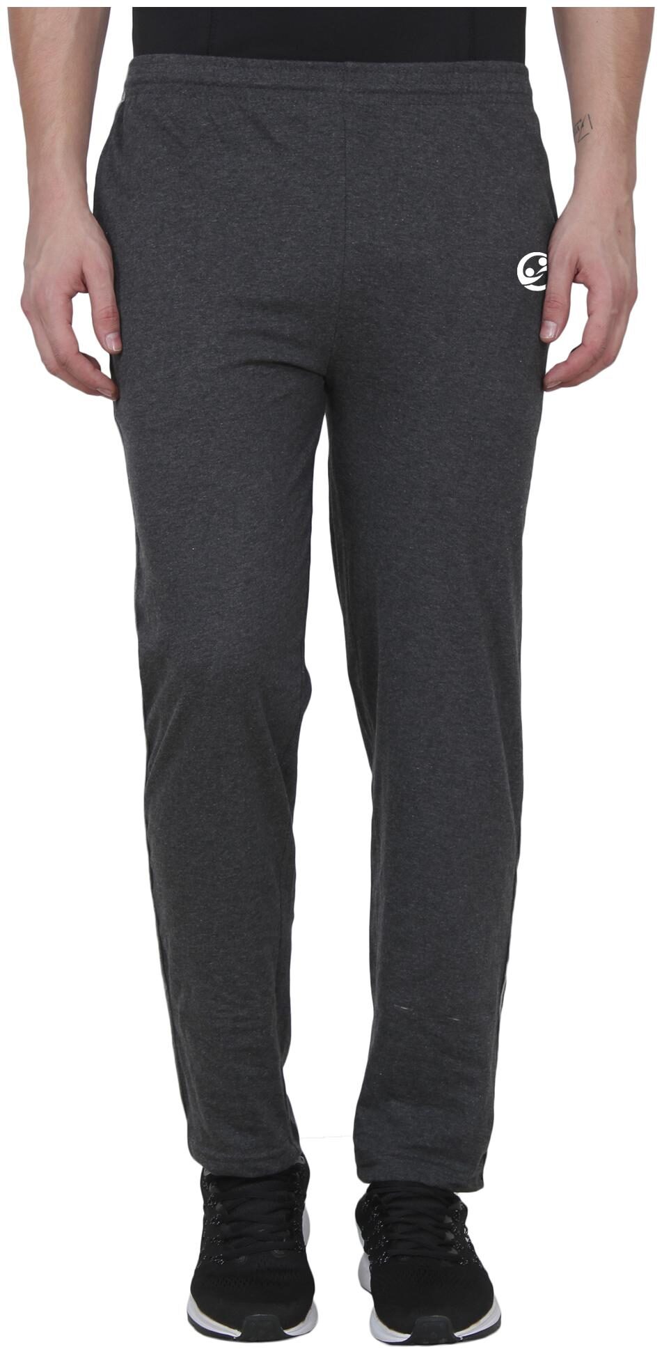 

Shellocks Men Black Solid Regular fit Track pants