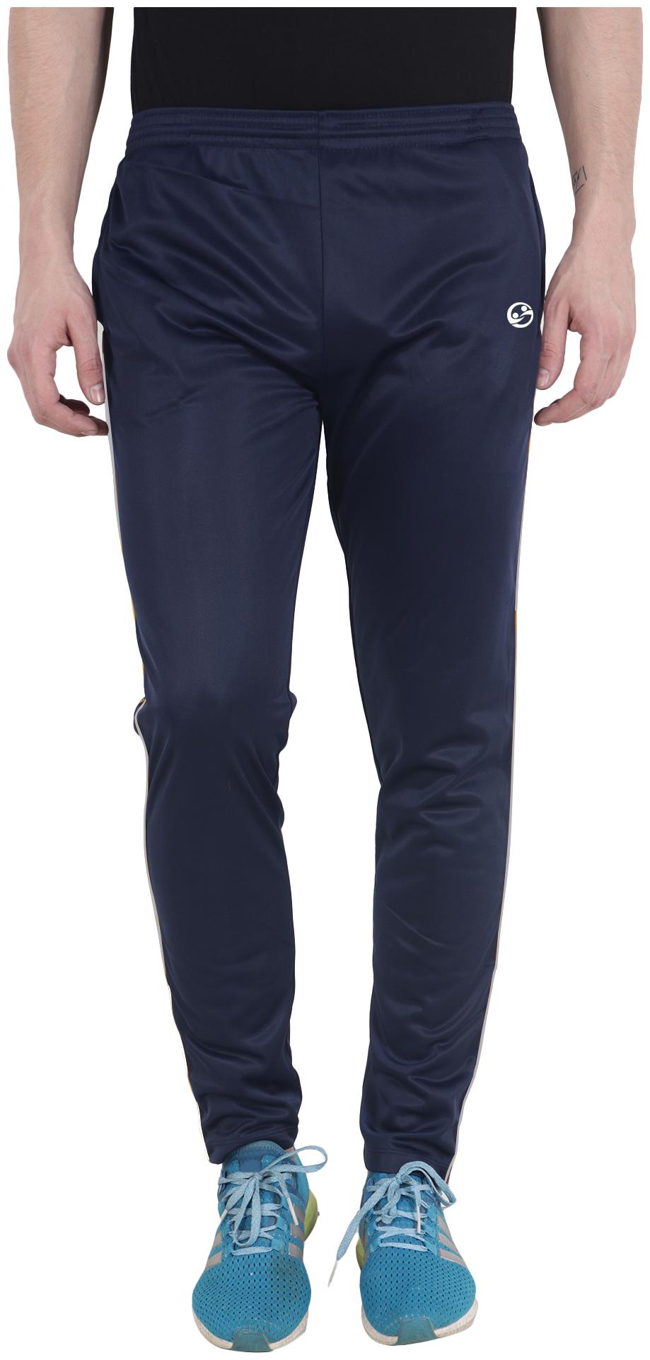 

Shellocks Men Navy blue Solid Regular fit Track pants