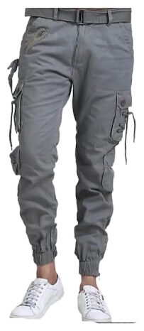 

Shiv Itra Store Men Grey Solid Regular fit Joggers