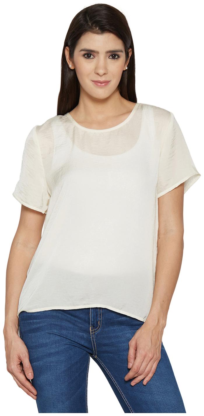 

Globus Women Solid A-line top - Black