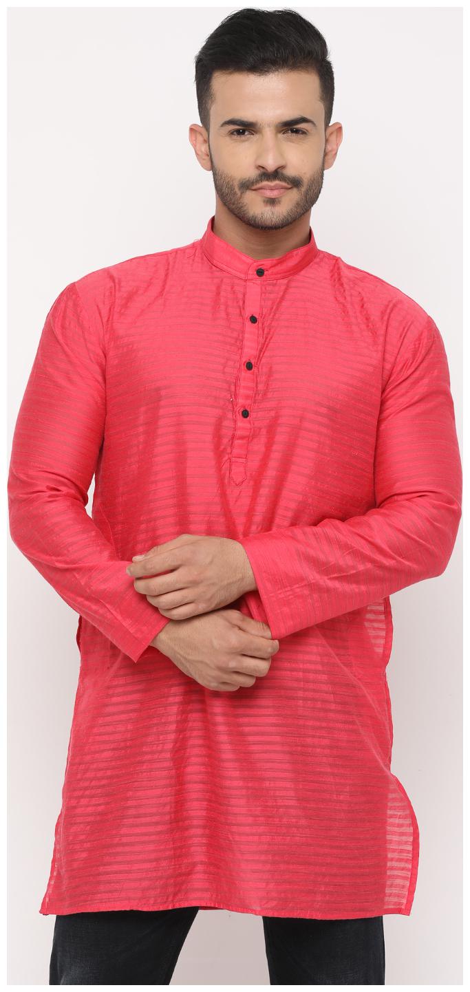 

Show off Men Red Regular Fit Kurta