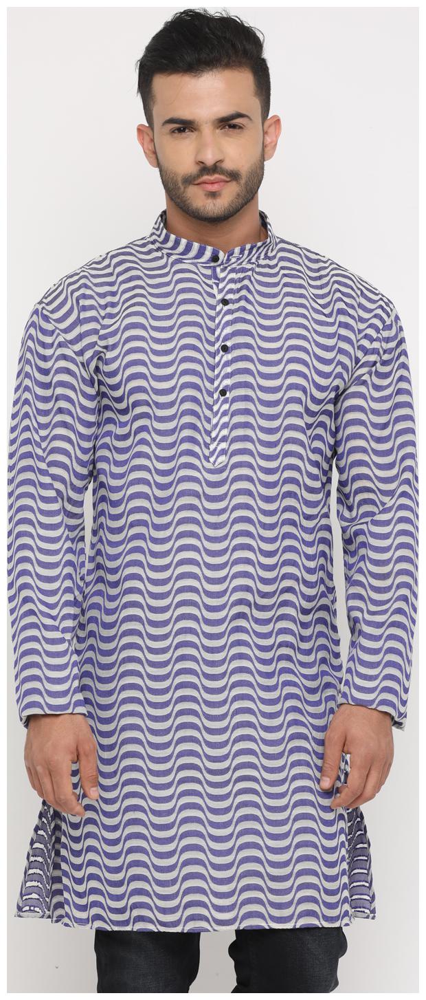 

Show off Men Purple Regular Fit Kurta