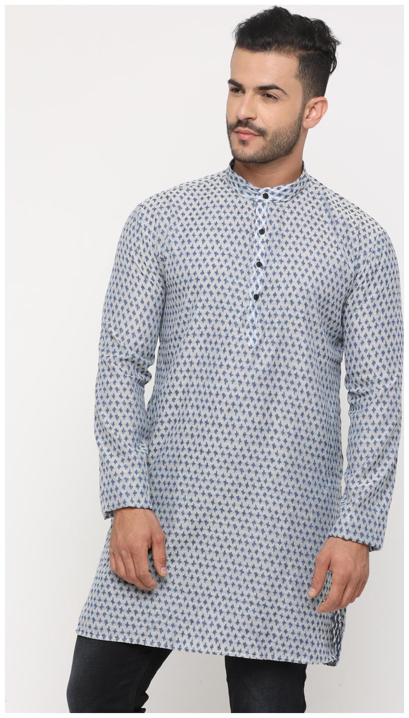 

Show off Men Blue Regular Fit Kurta