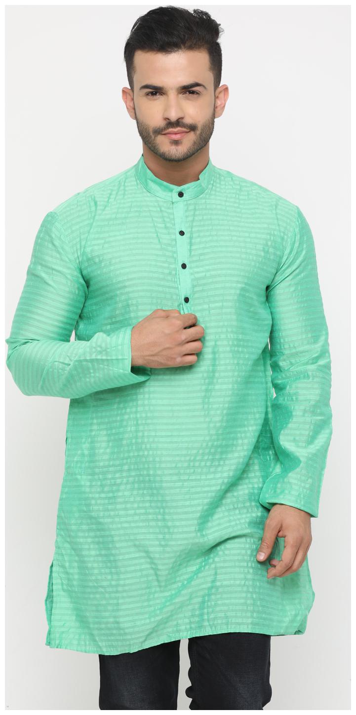 

Show off Men Green Regular Fit Kurta