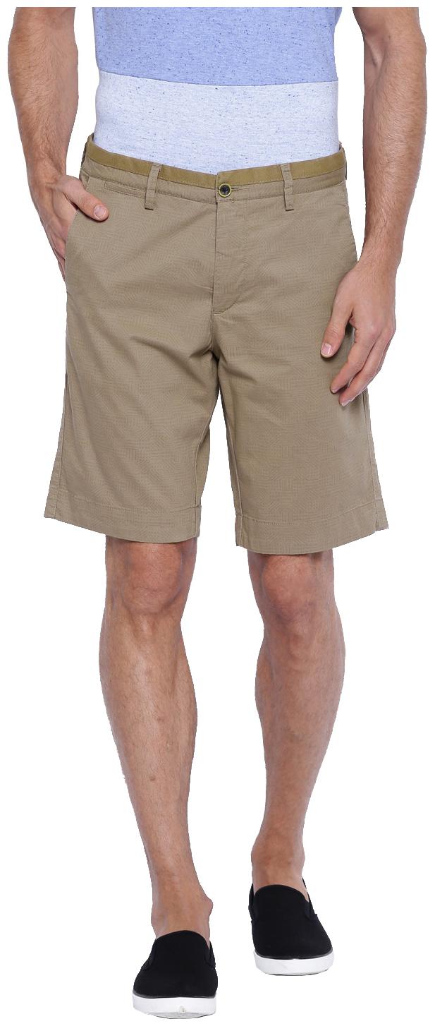 

Showoff Men Brown Regular Fit Chinos Shorts