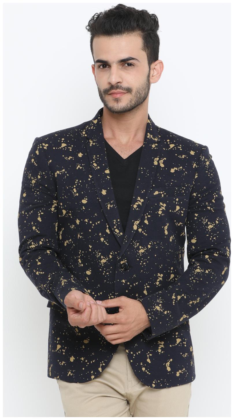 

SHOWOFF Men s Slim Fit Navy Blue Blazer