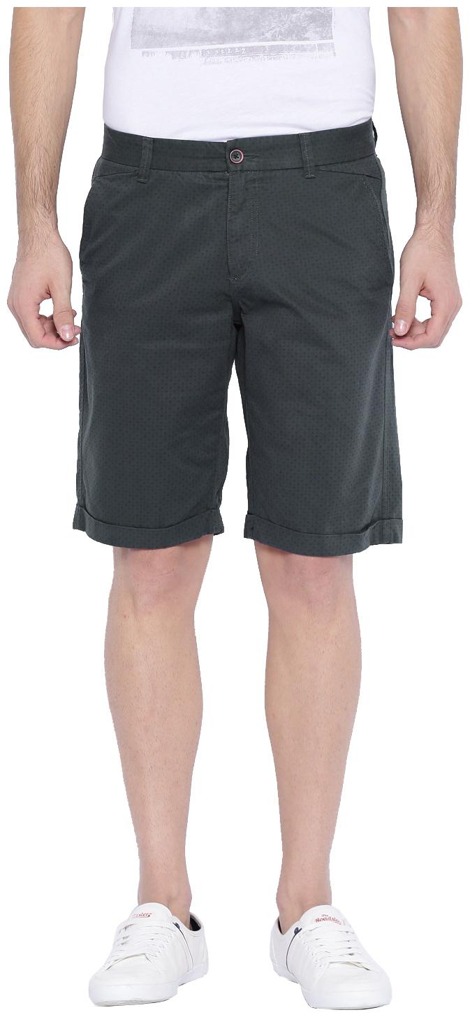 

Showoff Men Black Regular Fit Chinos Shorts