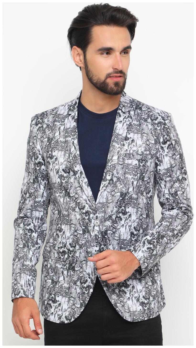 

SHOWOFF Men Cotton Full Sleeves Slim Fit Printed Multi Blazers