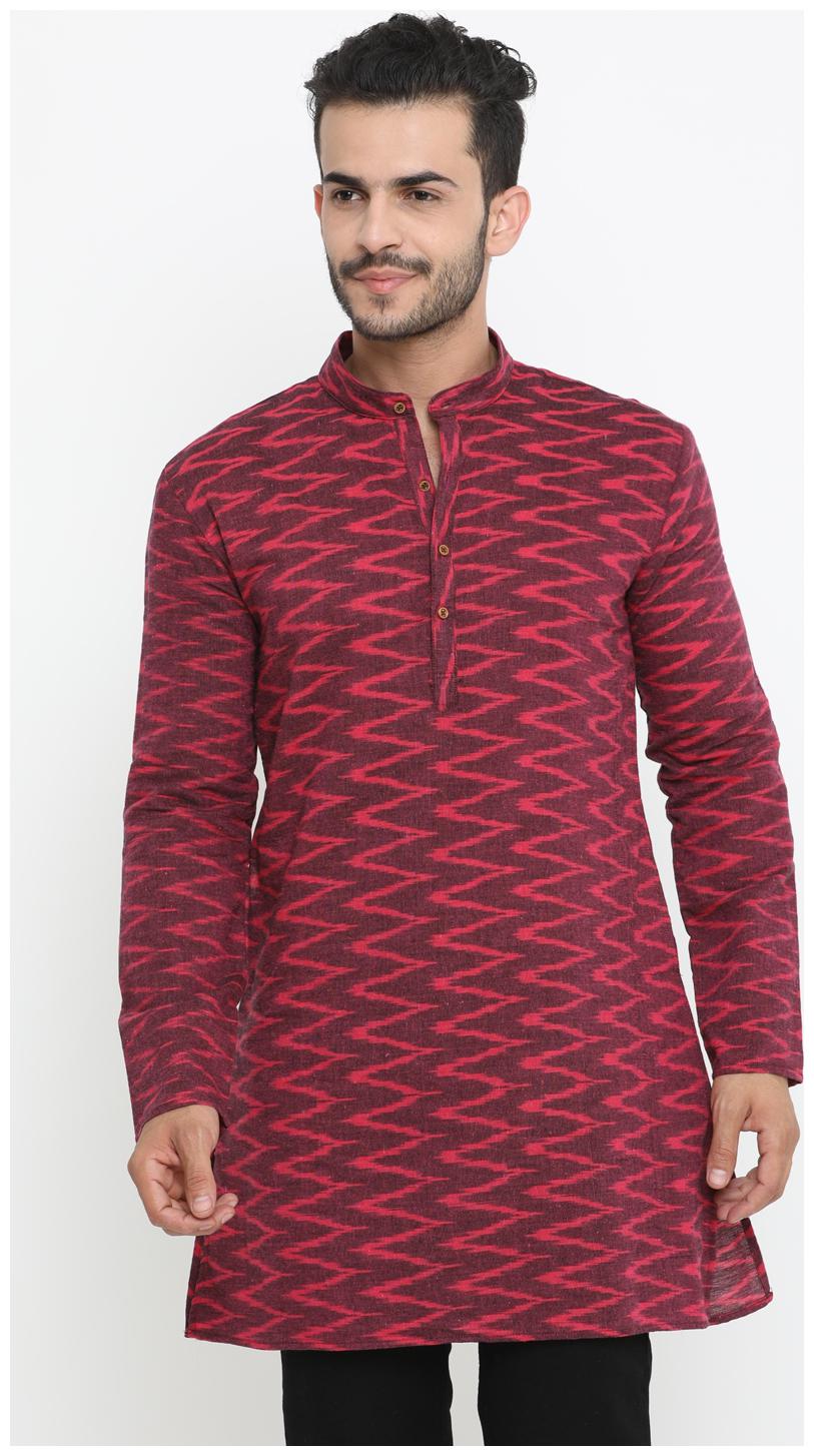 

Showoff Men Blue Regular Fit Kurta