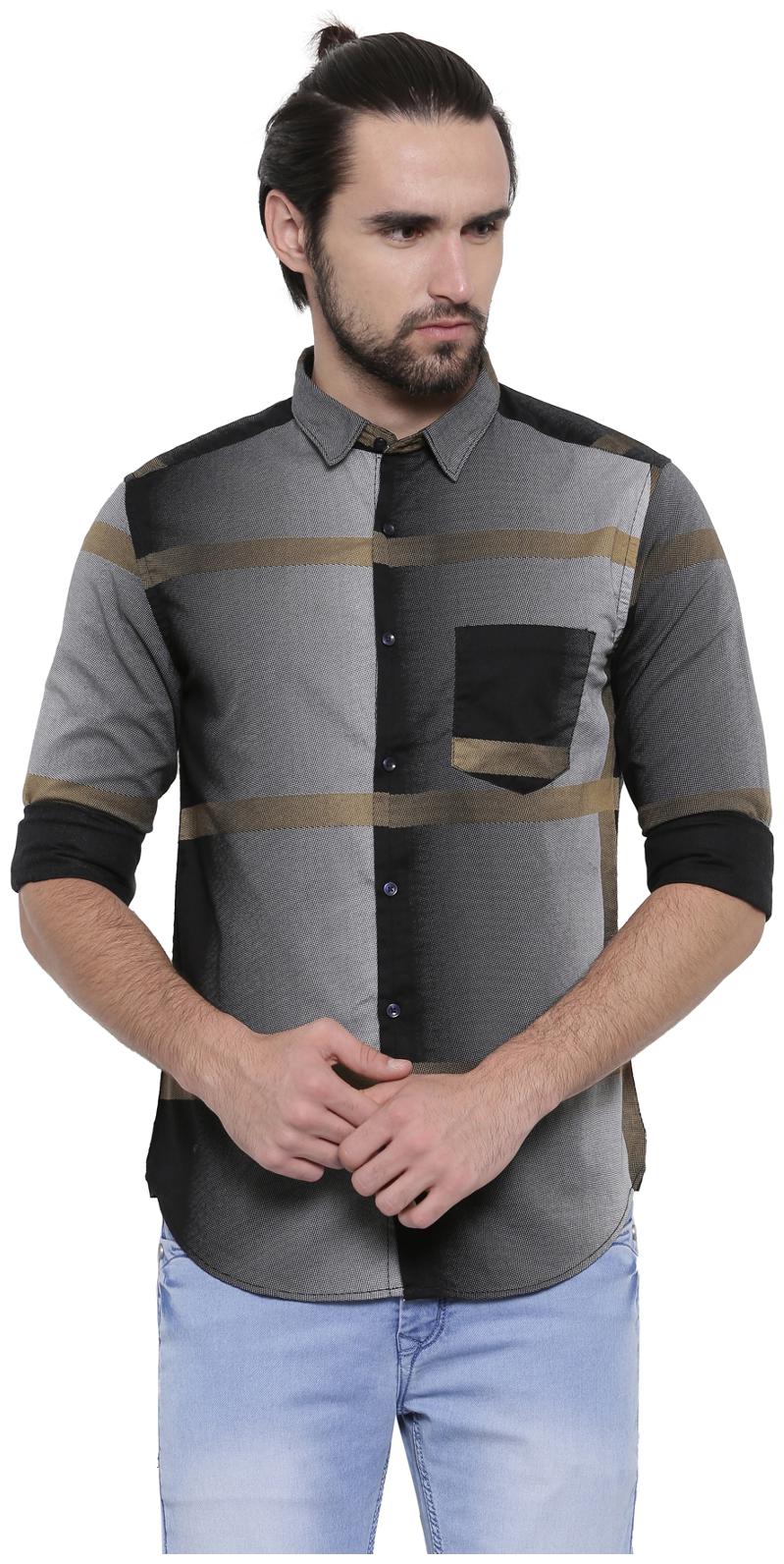 

Showoff Men Multi Printed Slim Fit Casual Shirt