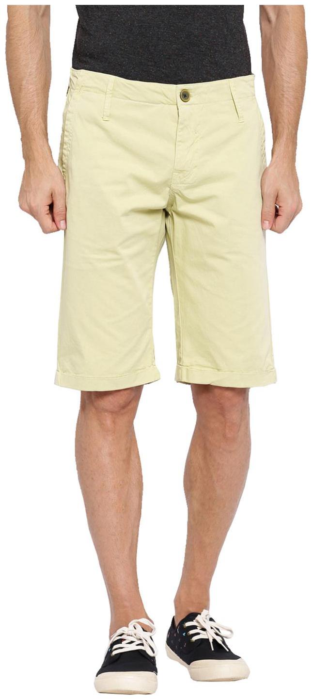 

Showoff Men Brown Slim Fit Chinos Shorts