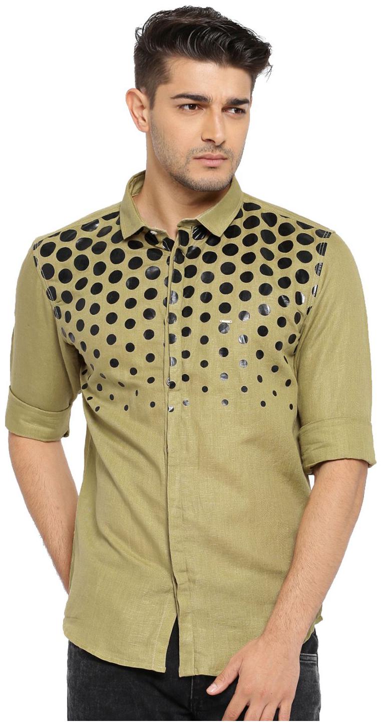 

Showoff Men s Dots Multi Casual Shirt