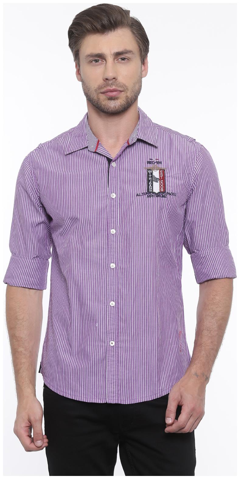 

Showoff Men s Striped Casual Shirt