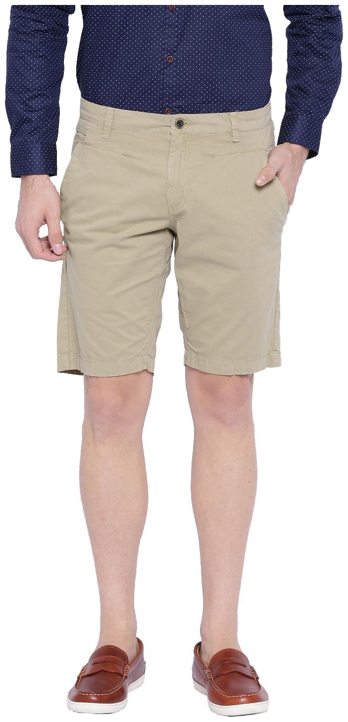 

Showoff Men Brown Regular Fit Chinos Shorts