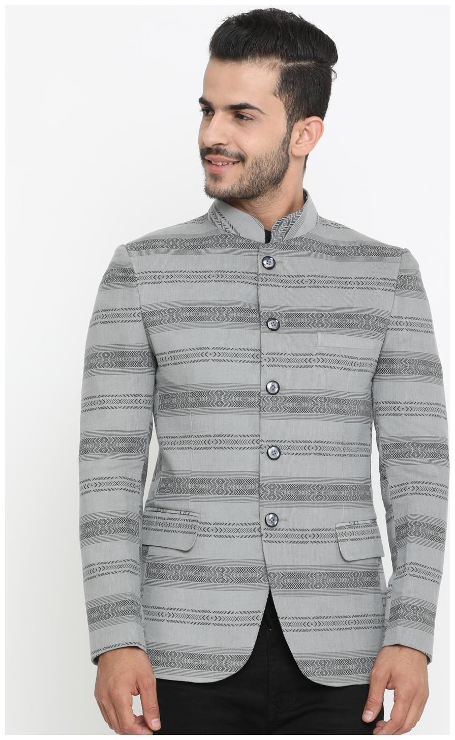 

SHOWOFF Men s Slim Fit Grey Blazer