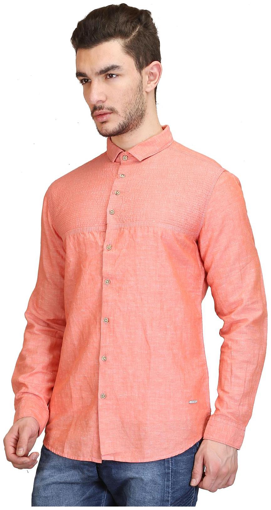 

Showoff Red Linen Shirt