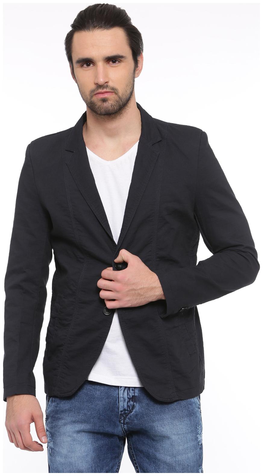 

Showoff Solid Casual Men s Blazer (NavyBlue)