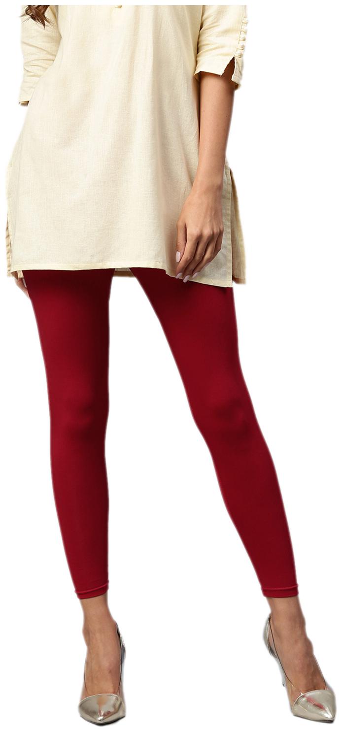 

Shree Cotton Women Leggings Maroon