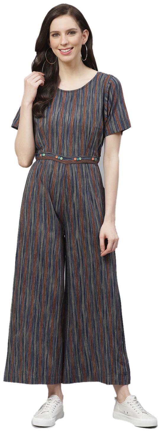

Shree Striped Jumpsuit - Multi