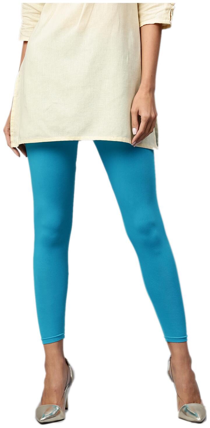 

Shree Cotton Women Leggings Turquoise