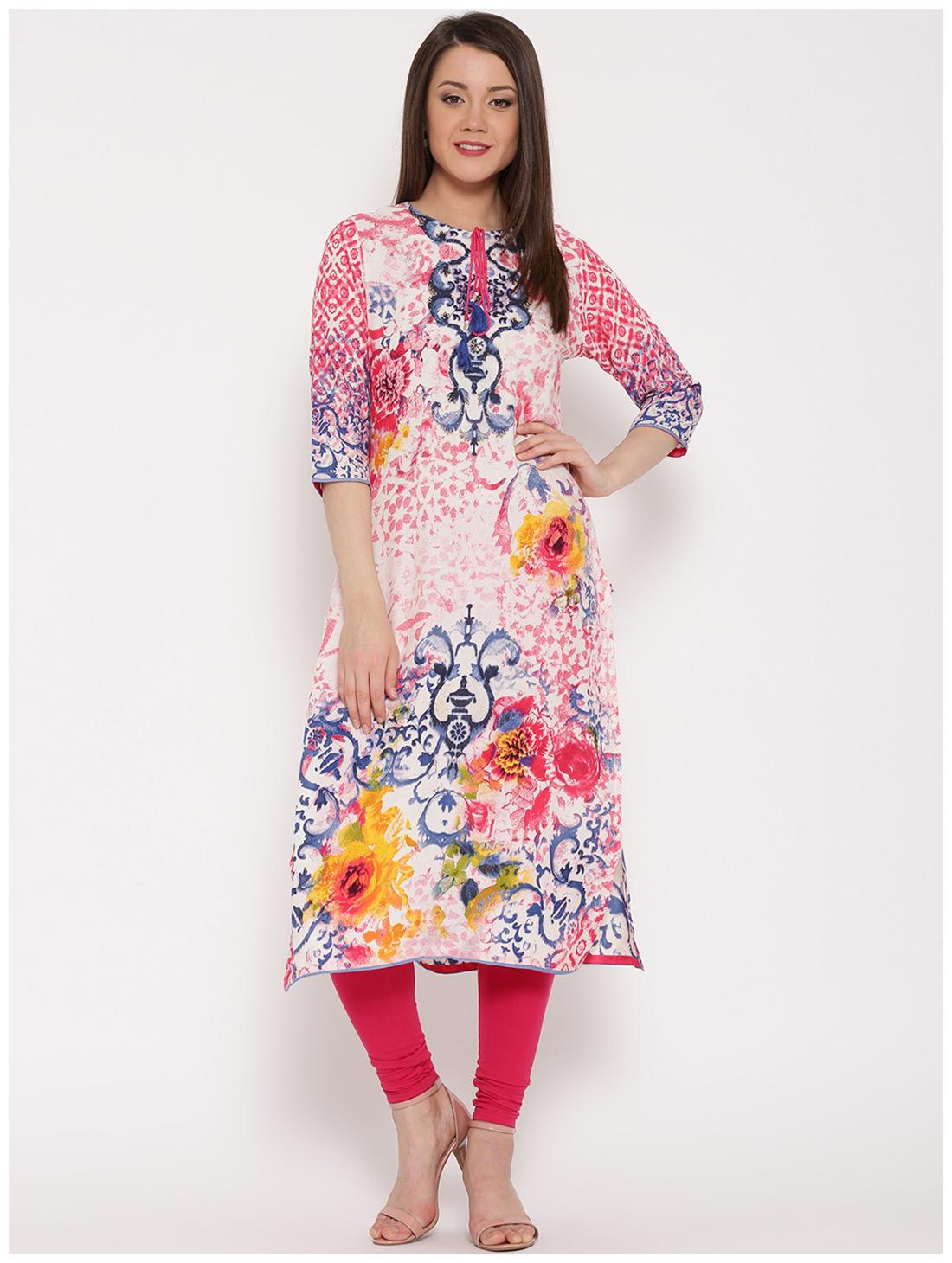 

Shree Women Multi Printed Regular Kurta