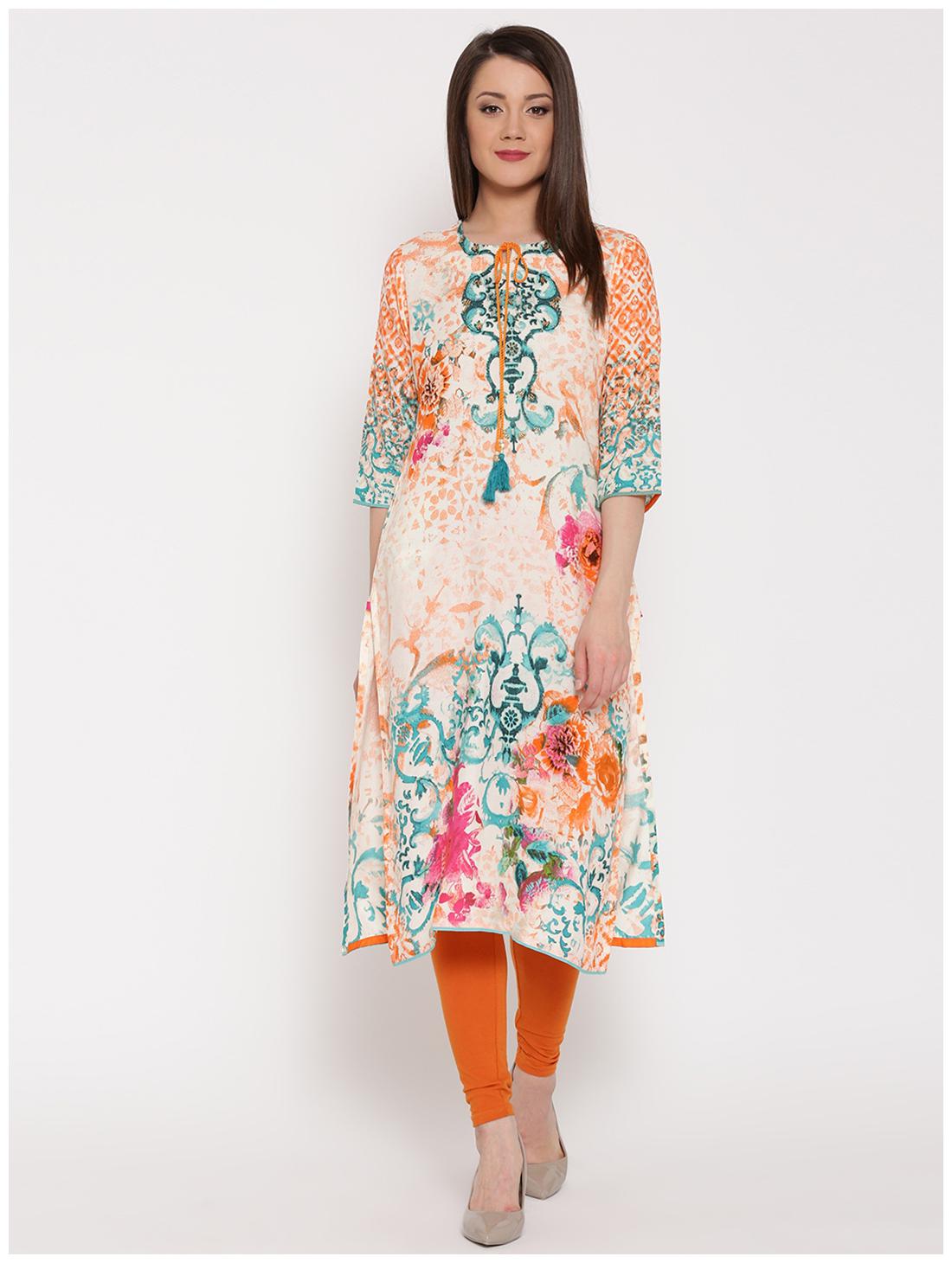 

Shree Women Multi Printed Regular Kurta