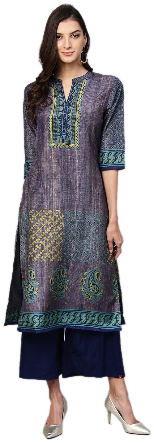 

Shree Polyester Printed Women Kurta - Multi