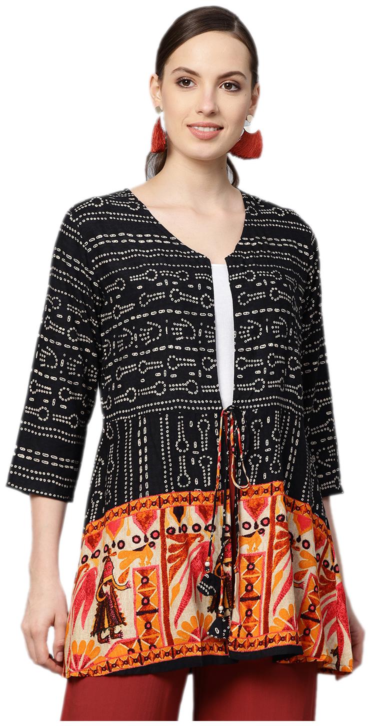 

Shree Women Shrug - Black