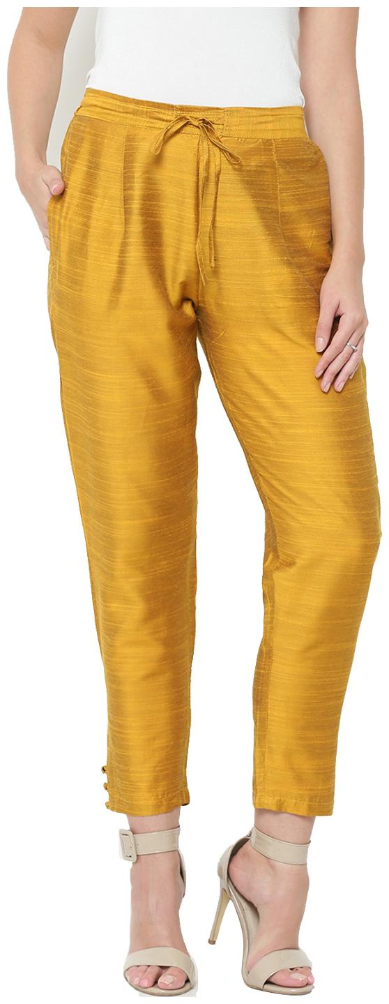 

Shree Women Orange Regular fit Regular trousers