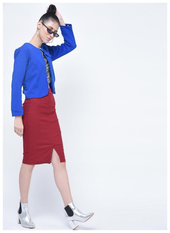 

HRIKSHIKA FASHION Women Shrug - Blue