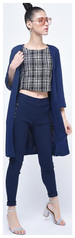 

HRIKSHIKA FASHION Women Shrug - Blue