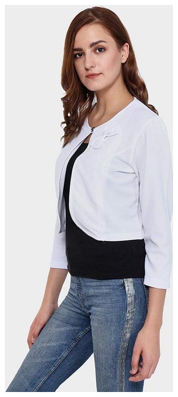 

HRIKSHIKA FASHION Women Shrug - White