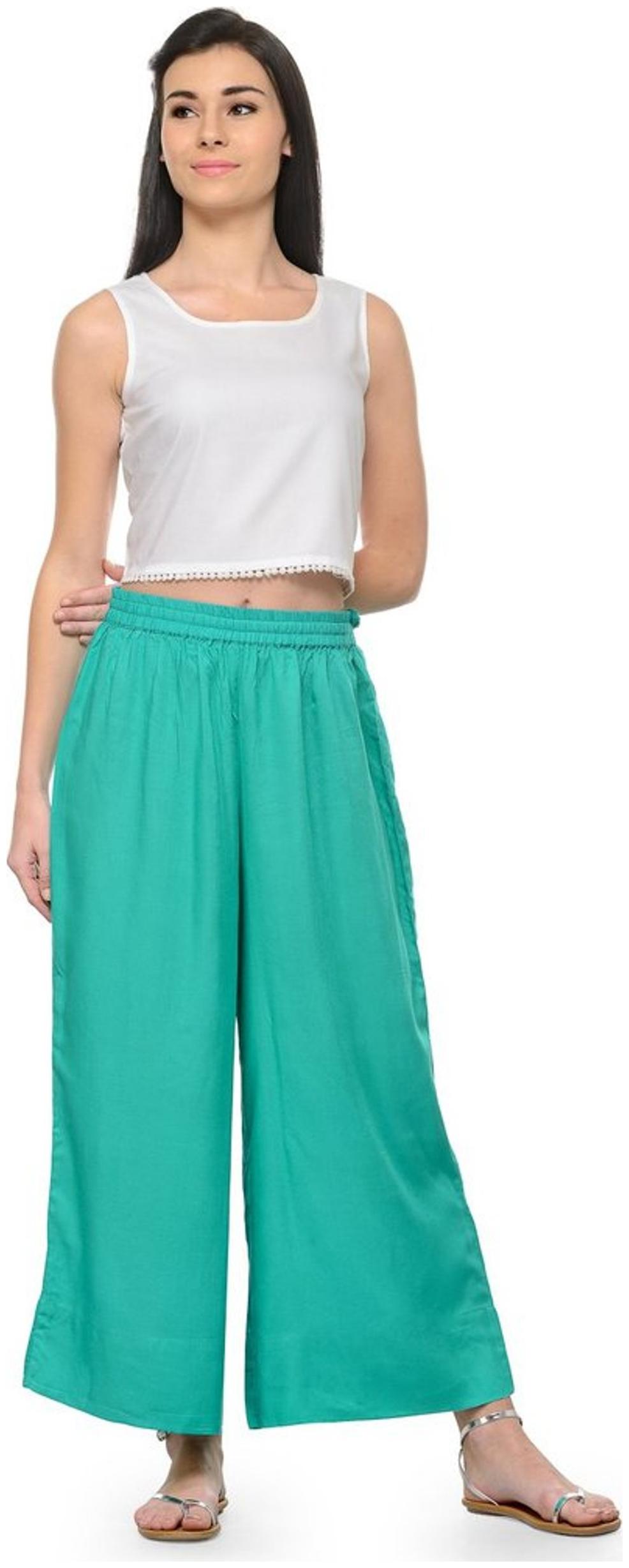 

Siara Regular Fit Women Plain Trousers