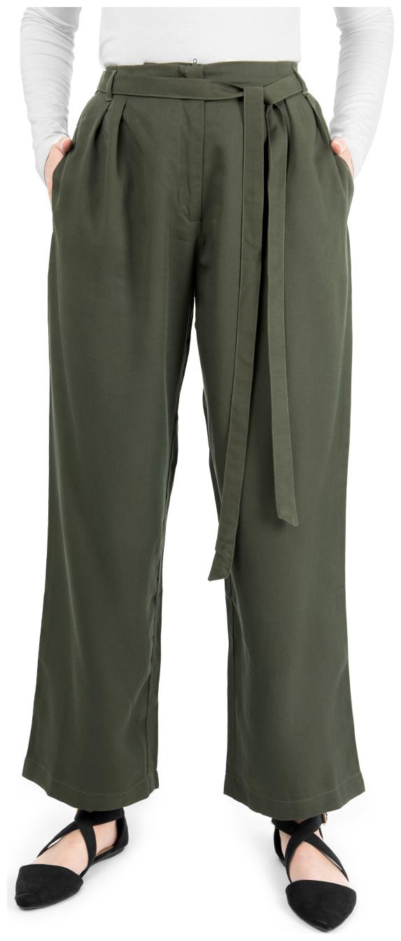 

SILK ROUTE LONDON Women Green Slim fit Regular trousers