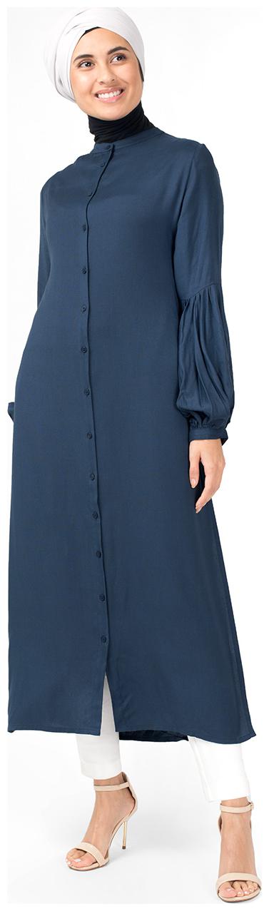 

SILK ROUTE LONDON Black Solid Shirt dress