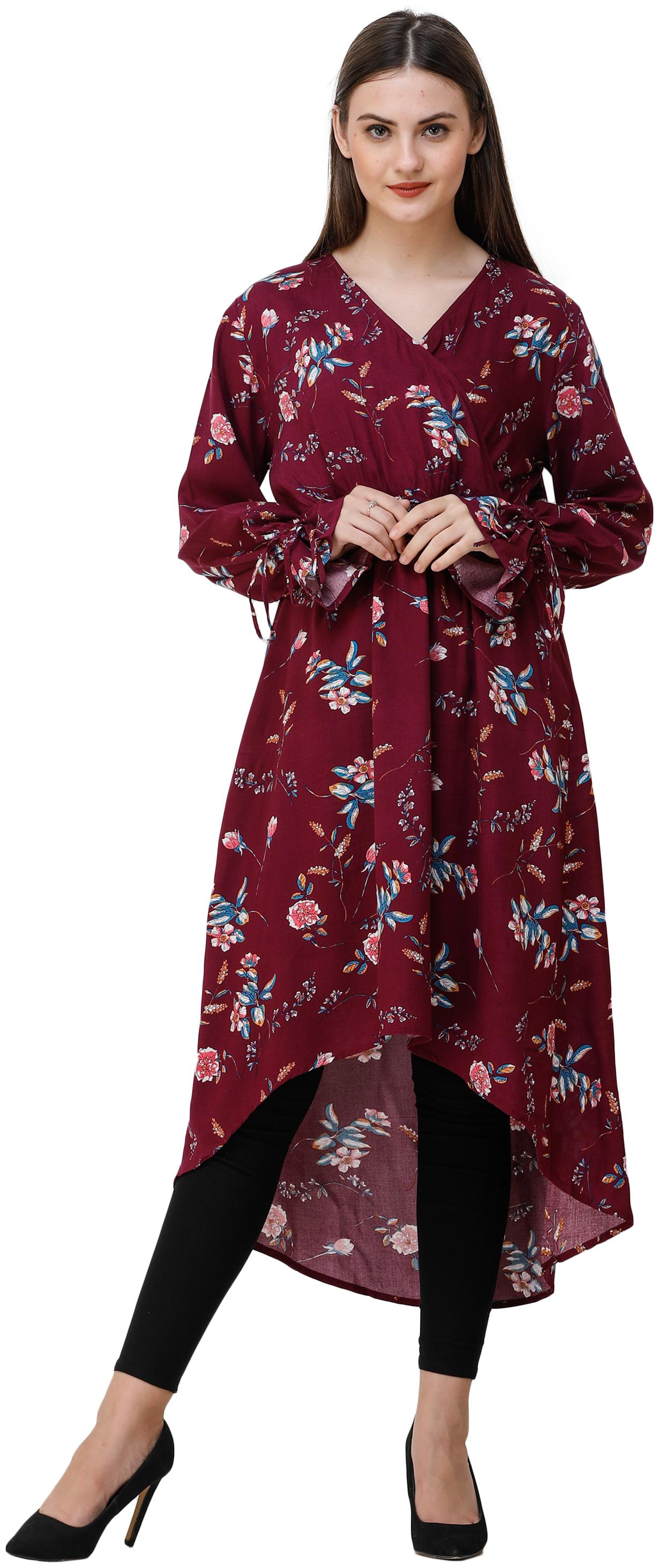 

SILK ROUTE LONDON Multi Solid Fit flare dress