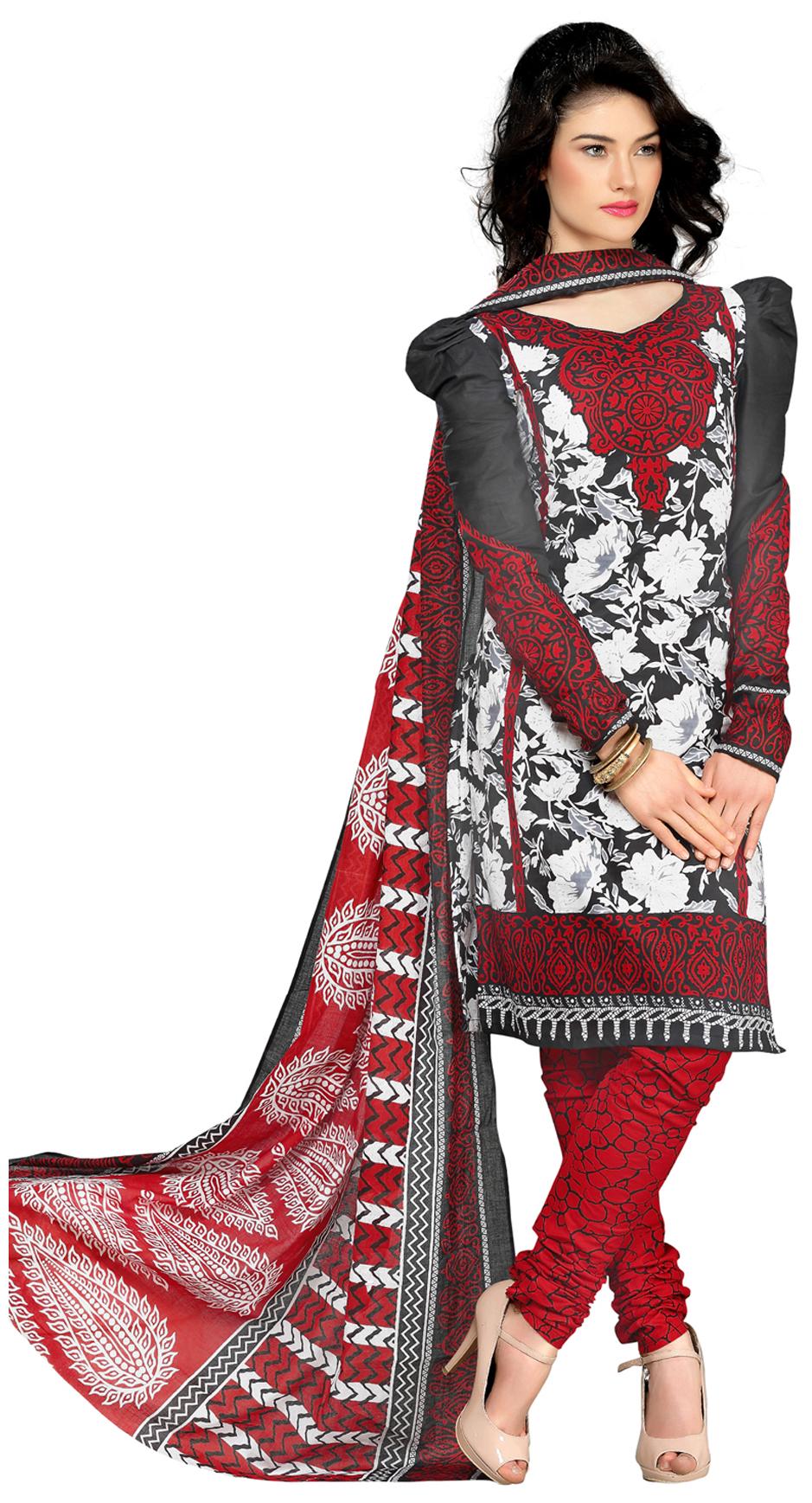 

Silkbazar Multi Cotton Dress Material