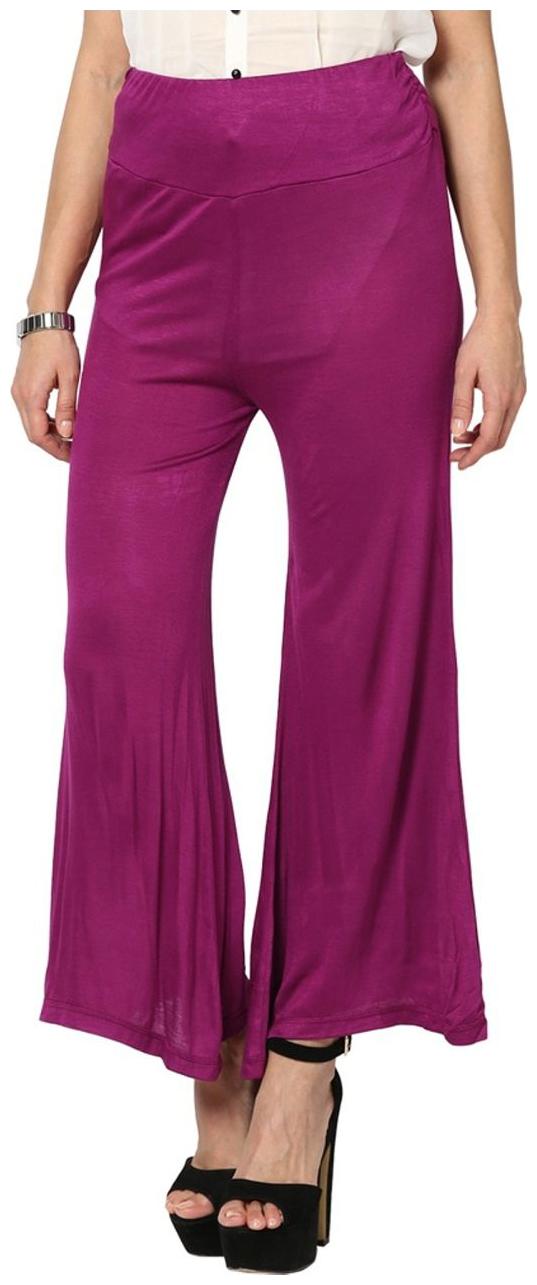 

Sizzlacious Premium Palazzos Purple