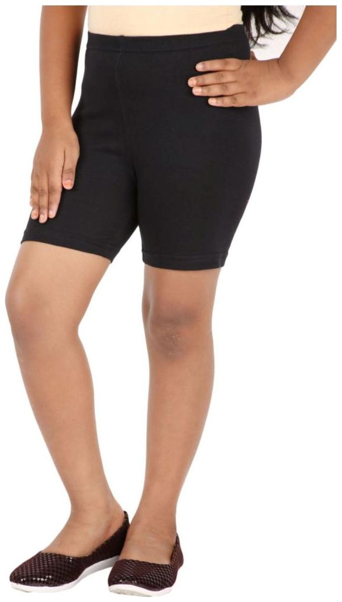 

Sizzlacious Women Solid Denim shorts - Black
